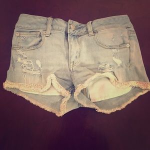 Women's Size 4 American Eagle Distressed Shorts